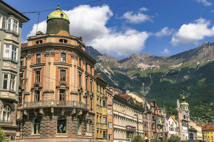 Huse i centrum af Innsbruck
