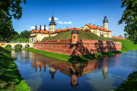 Palace and castle complex Nesvizh castle