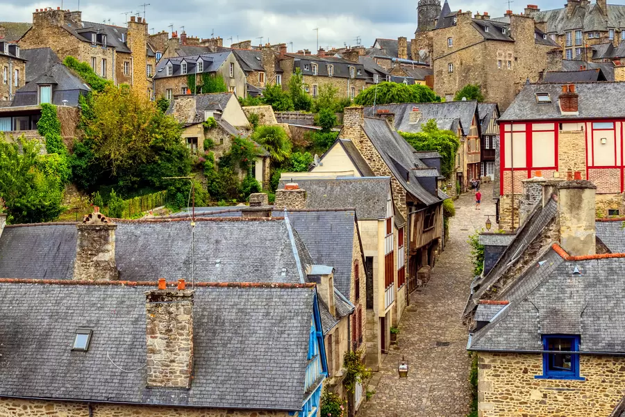 De oude stad Dinan