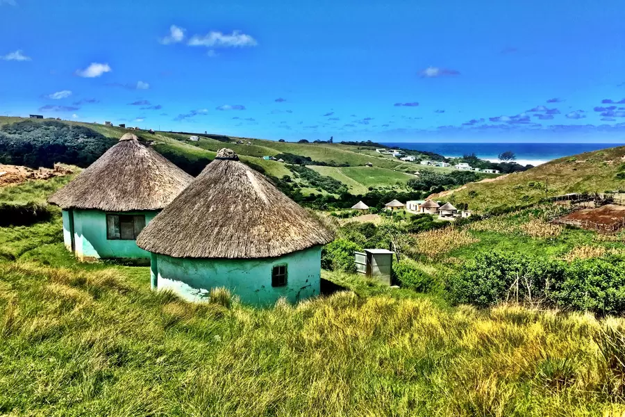 Afrikaanse hutten Kos