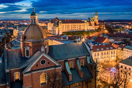 Historic center of Krakow