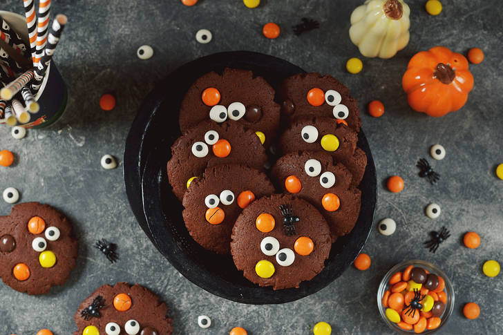 Halloween Chocolate Chip Cookies
