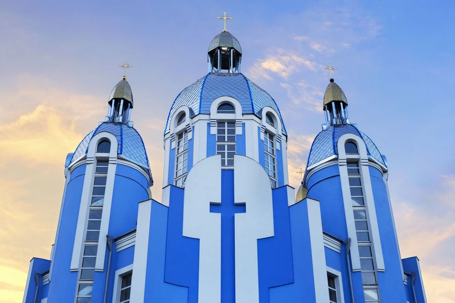 Temple dans la ville de Vinnitsa
