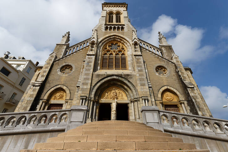 Kerk van Sint Eugenie in Biarritz