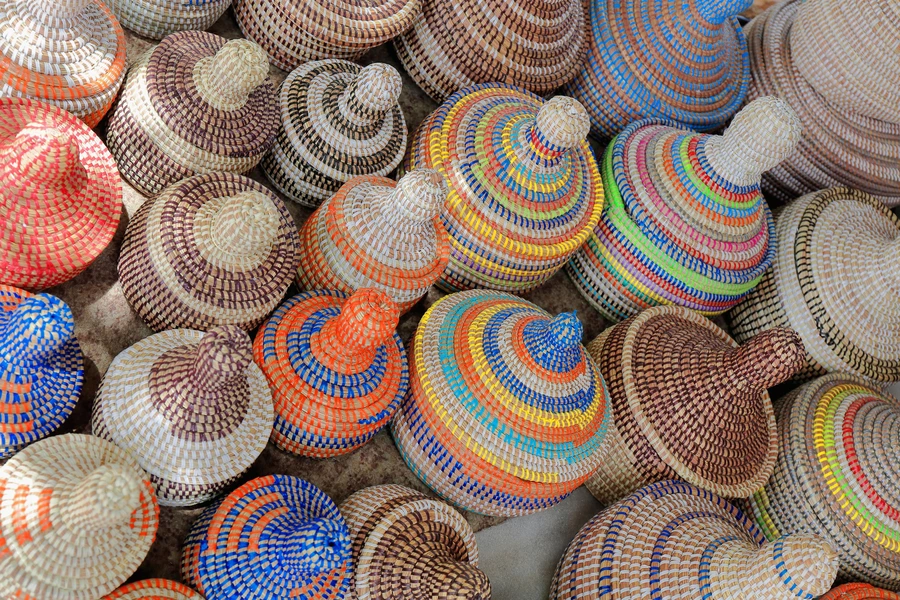 Bunte Körbe