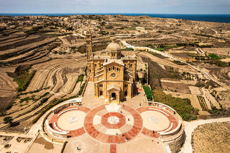 View of the Ta'Pina Basilica