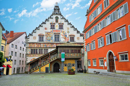 Balai kota tua di Lindau