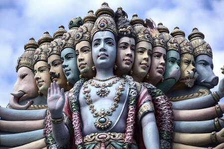 Hinduistische Skulptur