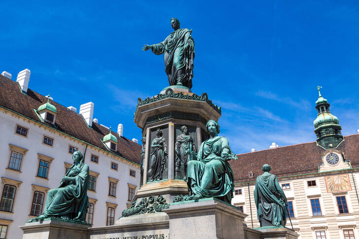 Monument to Kaiser Franz I in Vienna