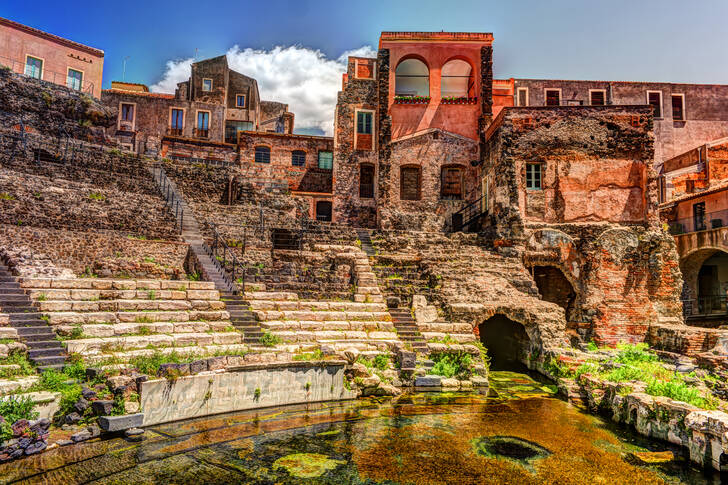 Římské divadlo Catania