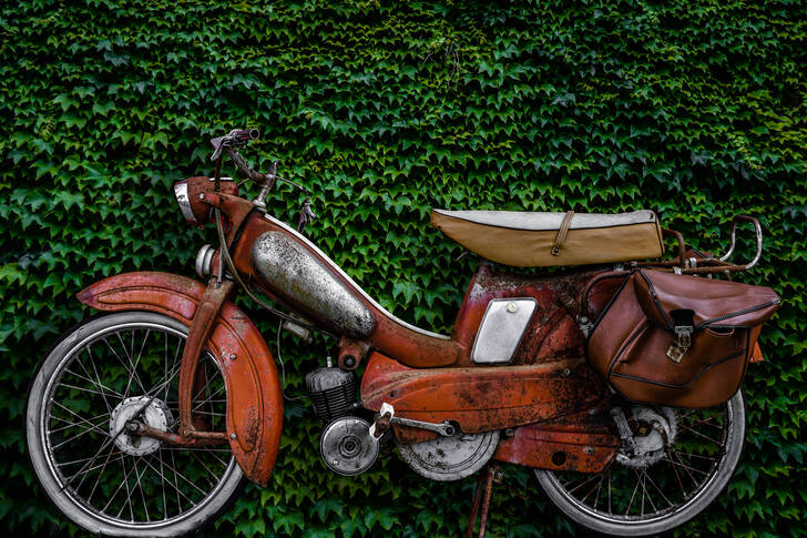 Vintage fransk moped