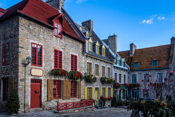 Edificios históricos en Quebec