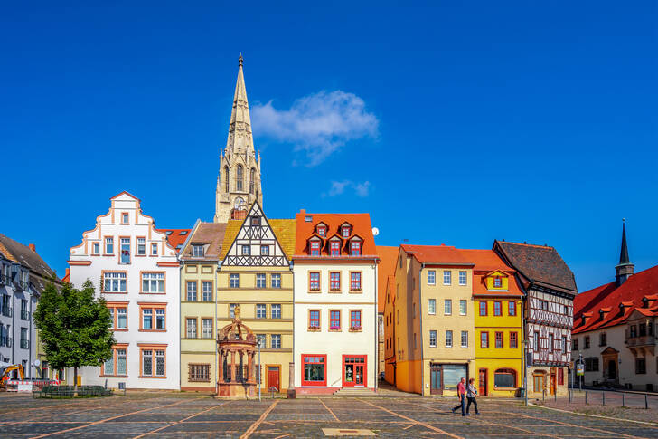 Marktplein in Merseburg