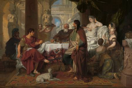 Gerard de Lairesse: "The banquet of Cleopatra"
