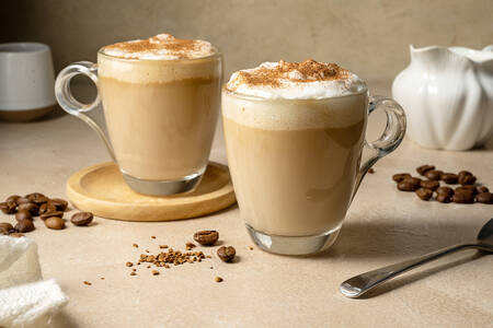 Fahéjas latte