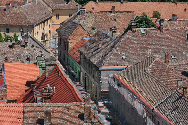 Rooftops in Novi Sad