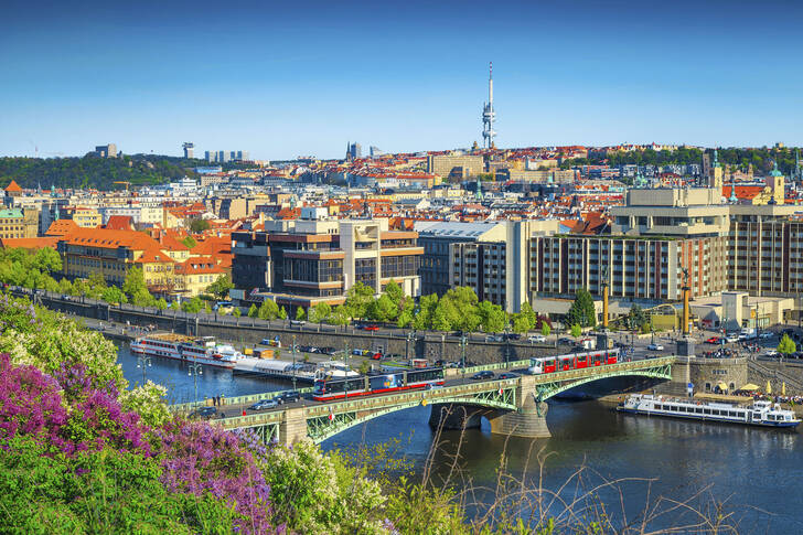 The city of Prague