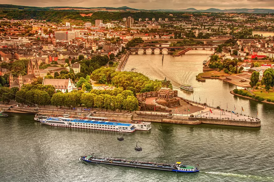 Tyska hörnet i Koblenz