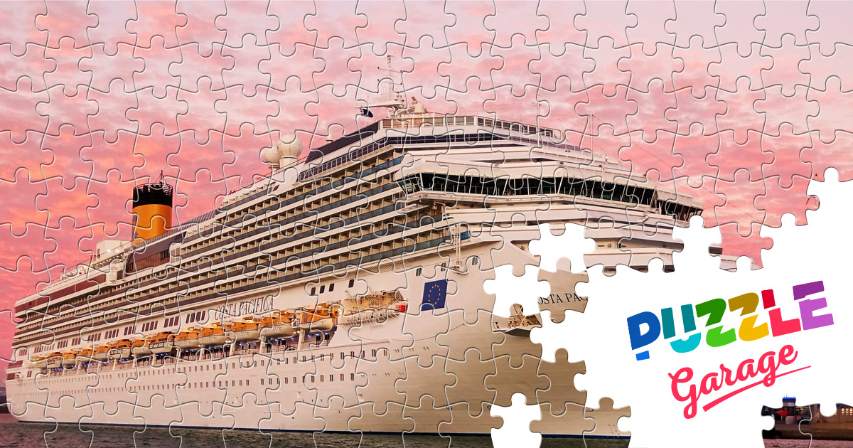 carnival cruise ship jigsaw puzzle