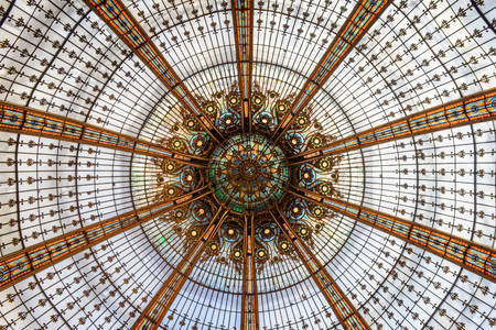 Skleněná kopule Galeries Lafayette