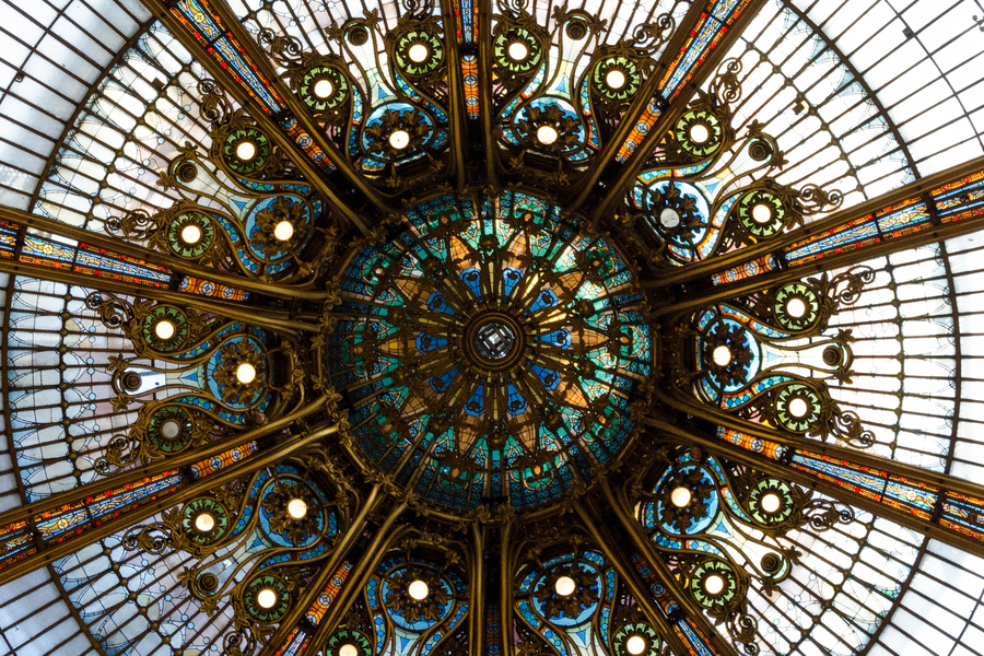 Galeries Lafayette стъклен купол