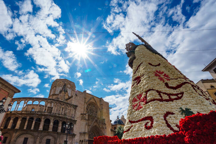 Skulpturer til Las Fallas i Valencia