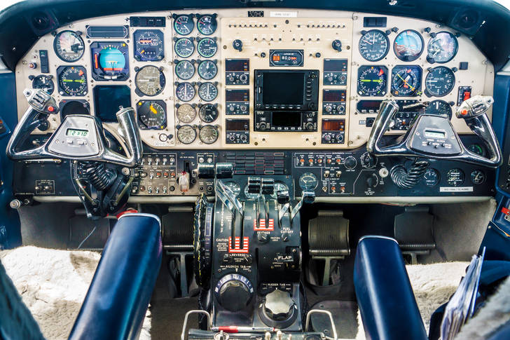 Flygplan cockpit