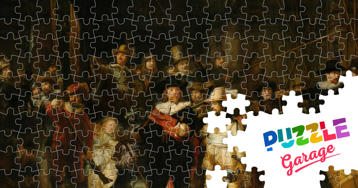 Rembrandt "The Night Watch" Jigsaw Puzzle (Art, Masterpieces) Puzzle