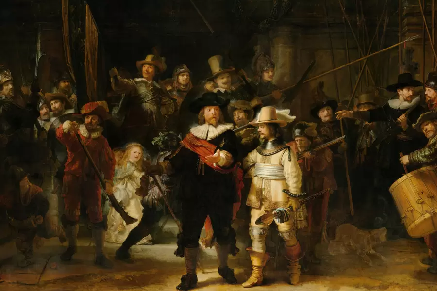 Rembrandt: "La guardia nocturna"