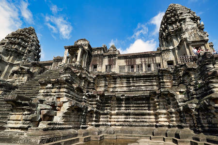 Tempelarchitektur von Angkor Wat