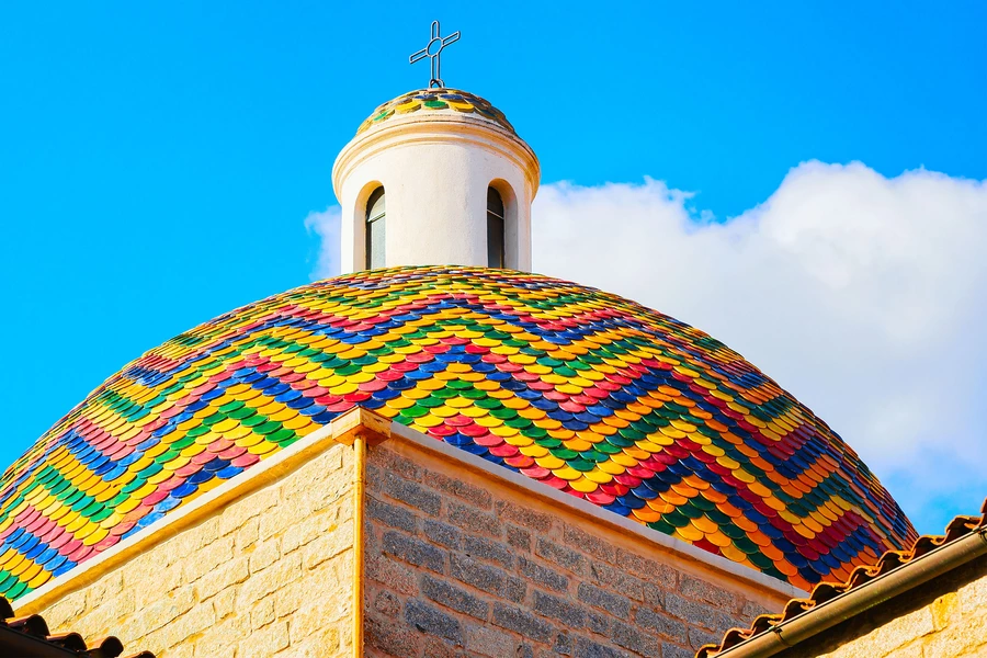 Kupolen i St. Paul's Church i Olbia