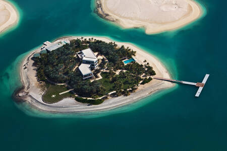 Insel in Dubai