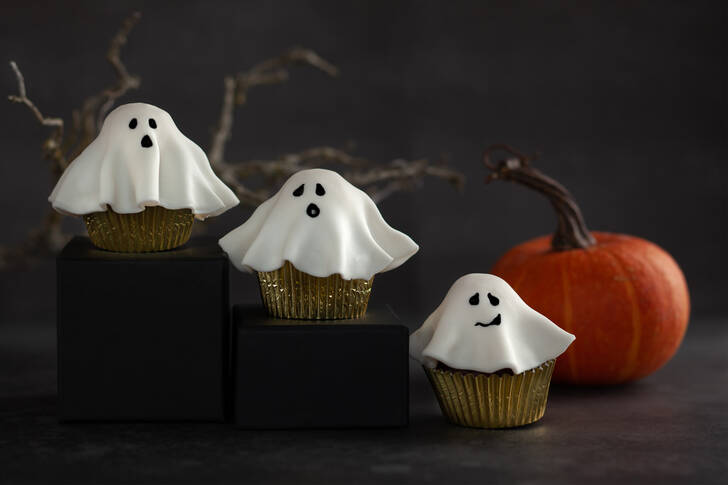 Geister-Cupcakes