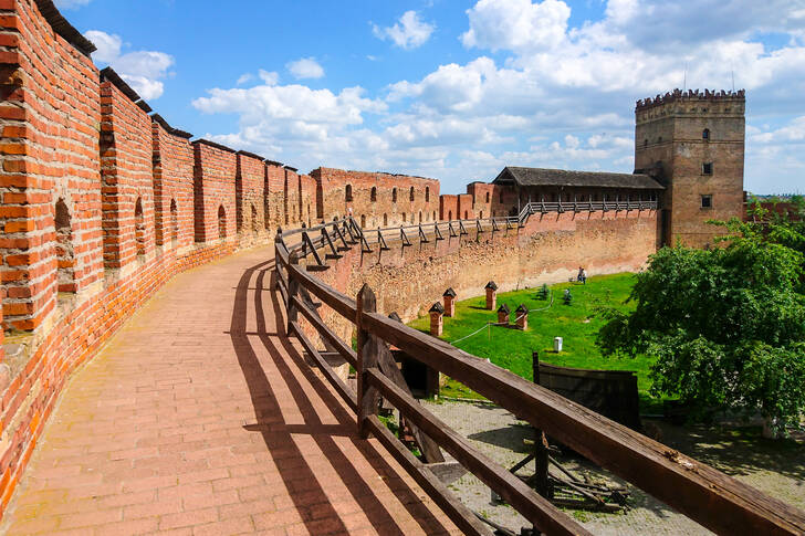 Muros do Castelo de Lutsk