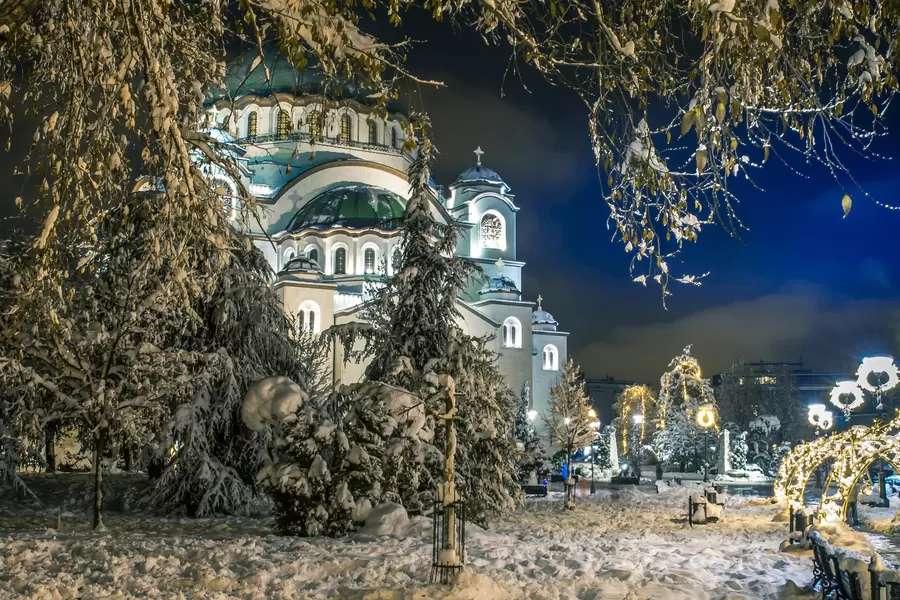 Gereja Santo Sava di Beograd