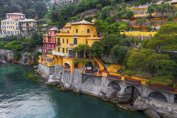 Villas on the coast of Portofino