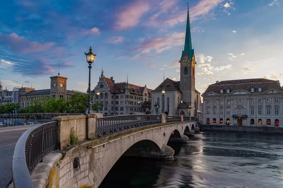 Munster Bridge in Zürich