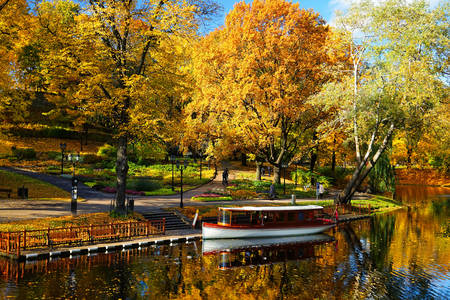 Πάρκο της πόλης στη Ρίγα