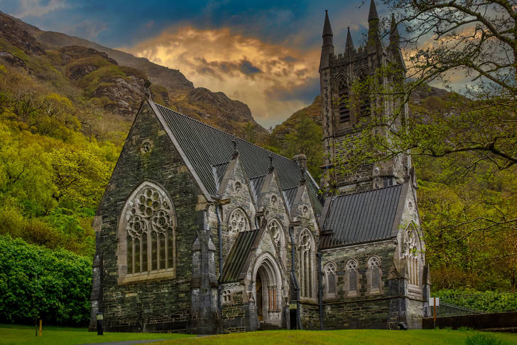 Cathedral at Kylemore Abbey