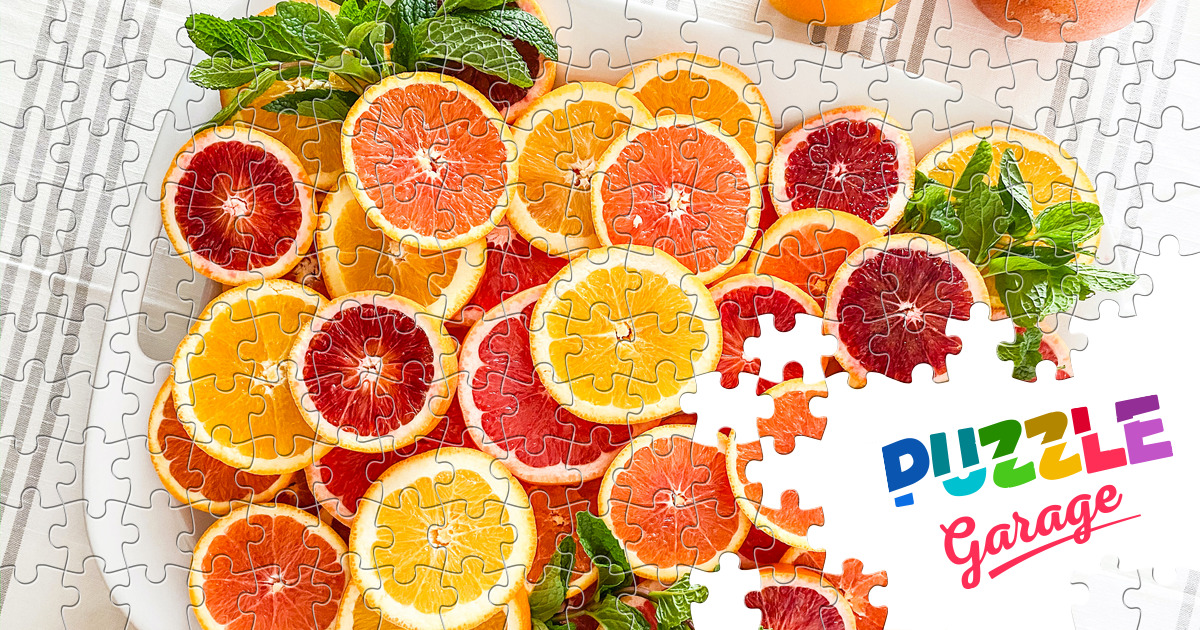 Oranges and grapefruits Jigsaw Puzzle (Plants, Fruits) Puzzle Garage