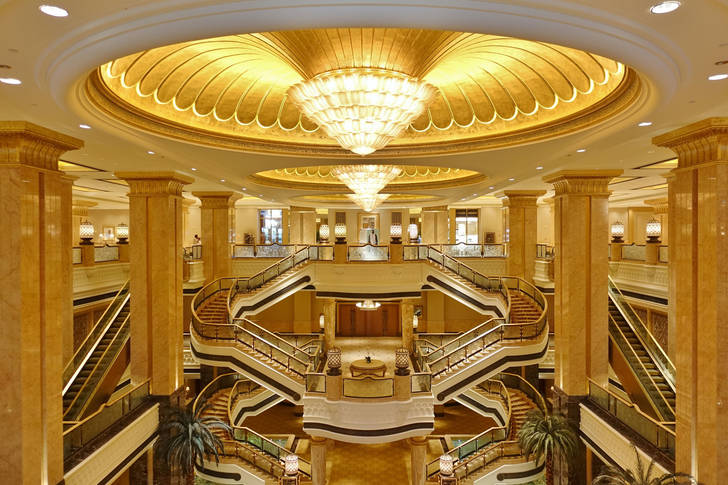 Emirate Palace luxury hotel