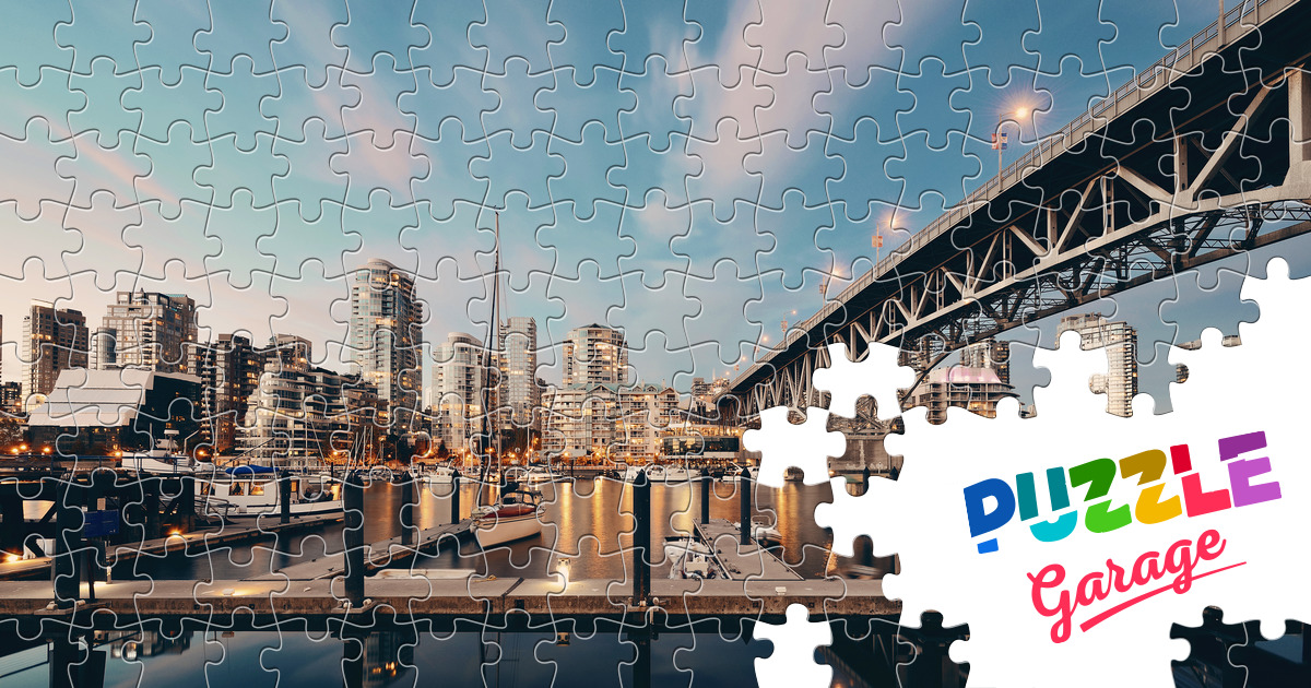 Vancouver False Creek Jigsaw Puzzle (Countries, Canada) Puzzle Garage