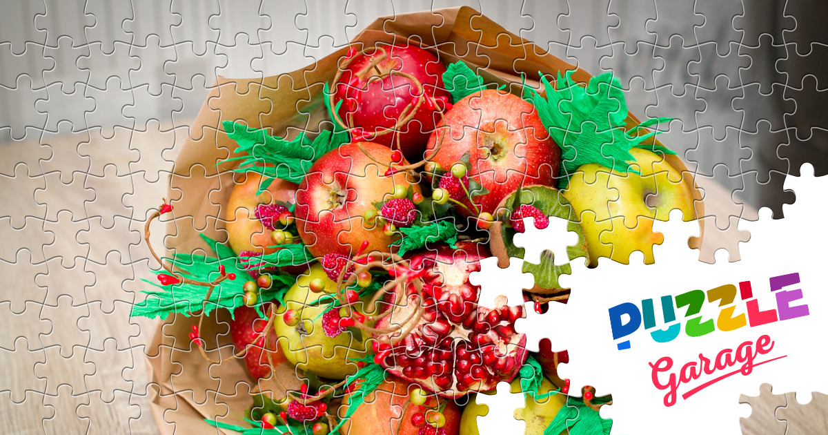 A bouquet of fruits Jigsaw Puzzle (Plants, Fruits) Puzzle Garage