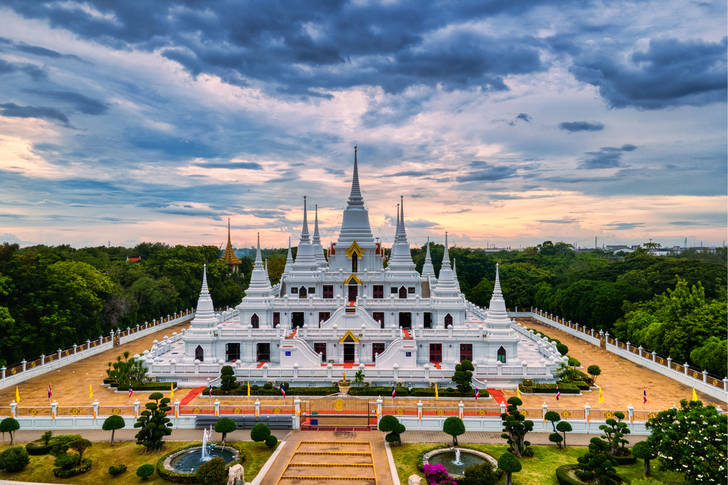 Templom Wat Asokaram