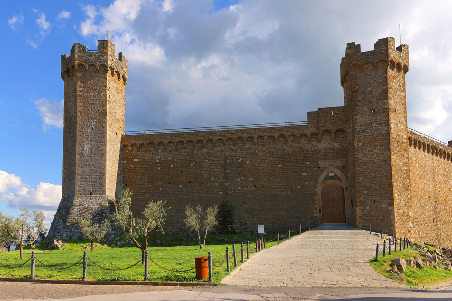 Fästning Montalcino