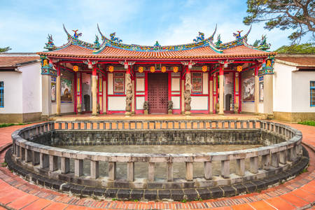 Konfuciusz templom Hsinchuban