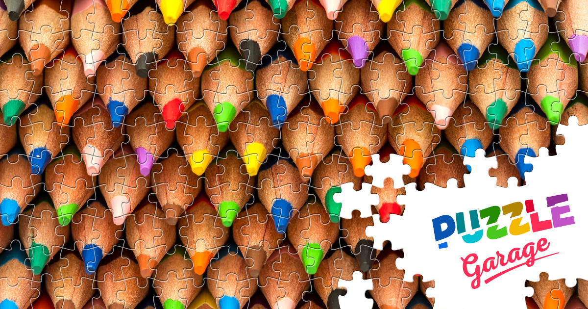 Pencils Jigsaw Puzzle (Stuff, Tools) Puzzle Garage