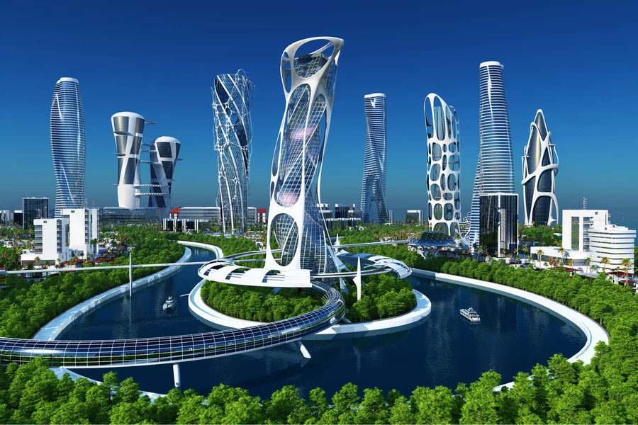 Mégalopole du futur