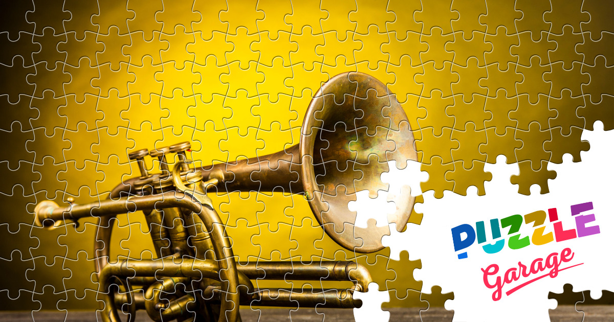 musical trumpet Jigsaw Puzzle (Stuff, Tools) Puzzle Garage
