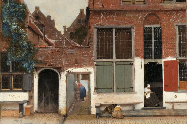 Johannes Vermeer: "Het straatje"